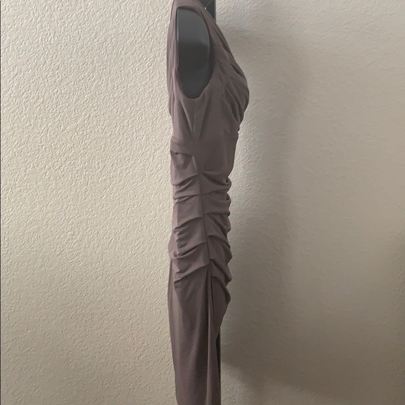 Suzi Chin Asymmetrical One Shoulder Cocktail Dress - Picture 7 of 10